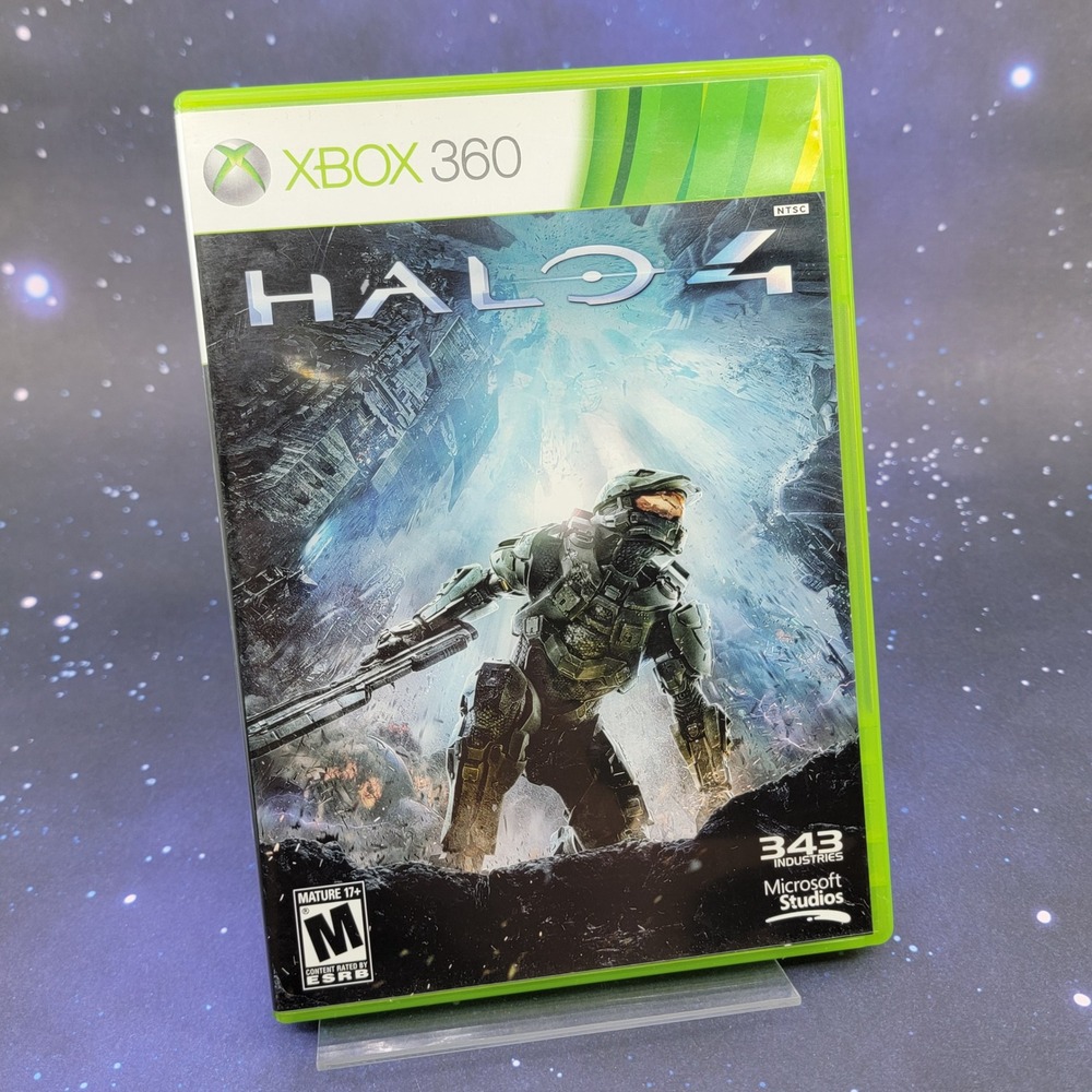 Halo 4 Xbox 360 Microsoft 2012 2-Disc Set Master Chief Reclaimer Saga NTSC